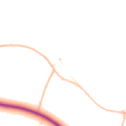 Daytime road noise heatmap for OX7 6SF