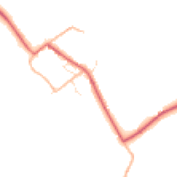 Daytime road noise heatmap for OX7 6UA