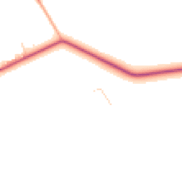 Daytime road noise heatmap for OX7 6UJ