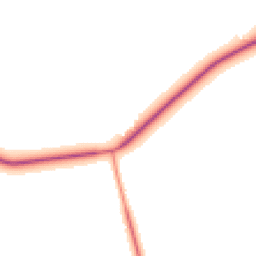 Daytime road noise heatmap for OX7 6UQ