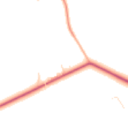 Daytime road noise heatmap for OX7 6UW