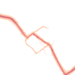 Daytime road noise heatmap for OX7 6UX