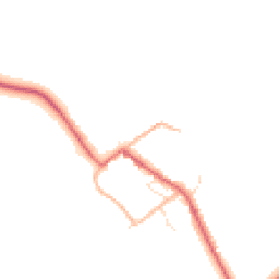Daytime road noise heatmap for OX7 6UZ