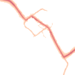 Daytime road noise heatmap for OX7 6XR