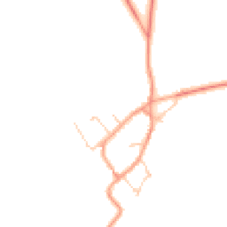 Daytime road noise heatmap for OX7 6XZ