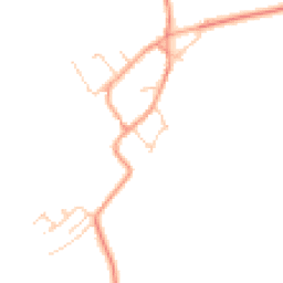 Daytime road noise heatmap for OX7 6YT