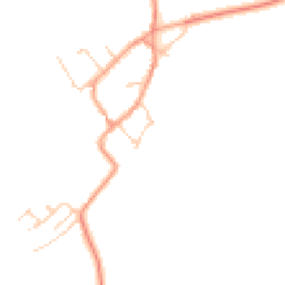 Daytime road noise heatmap for OX7 6YU