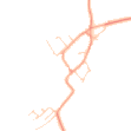 Daytime road noise heatmap for OX7 6YZ
