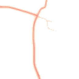 Daytime road noise heatmap for OX7 7AL
