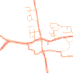 Daytime road noise heatmap for OX7 7BW