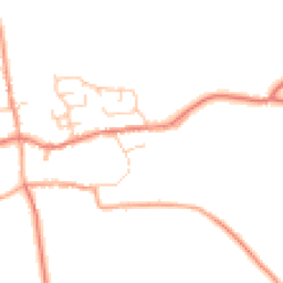 Daytime road noise heatmap for OX7 7BY