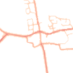 Daytime road noise heatmap for OX7 7DT