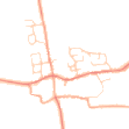 Daytime road noise heatmap for OX7 7ET