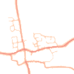 Daytime road noise heatmap for OX7 7HF