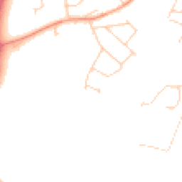 Daytime road noise heatmap for OX9 2BH