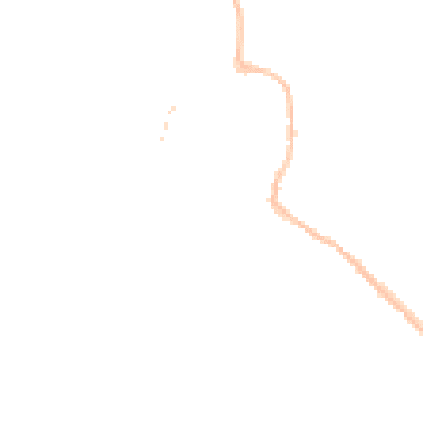 Night-time road noise heatmap for OX9 2DL