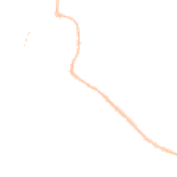 Night-time road noise heatmap for OX9 2DN