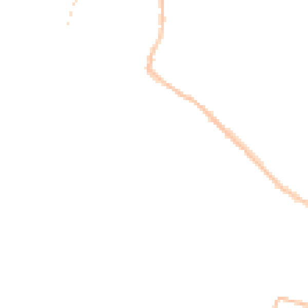 Night-time road noise heatmap for OX9 2DX