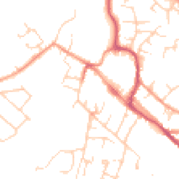 Daytime road noise heatmap for OX9 2ES