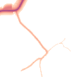Daytime road noise heatmap for OX9 2HL