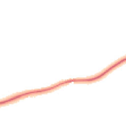 Night-time road noise heatmap for OX9 2LR