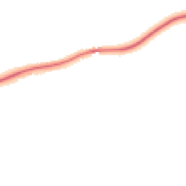 Night-time road noise heatmap for OX9 2LY