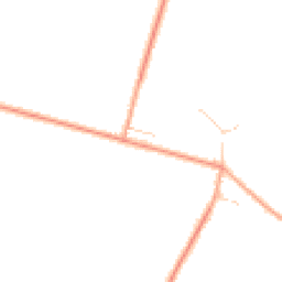 Daytime road noise heatmap for OX9 3QF