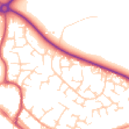 Daytime road noise heatmap for OX9 3TW