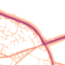 Daytime road noise heatmap for OX9 3WQ