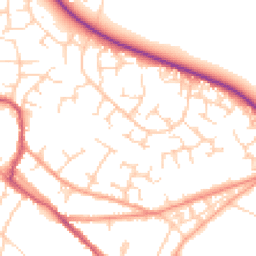 Daytime road noise heatmap for OX9 3XU