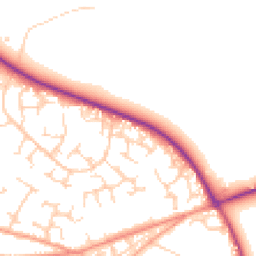Daytime road noise heatmap for OX9 3YR