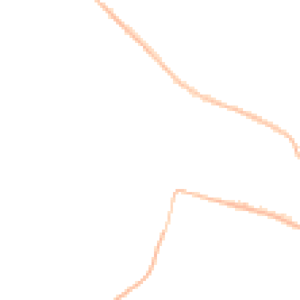 Night-time road noise heatmap for OX9 3ZH