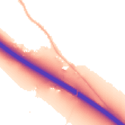 Night-time road noise heatmap for OX9 7AE