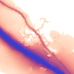 Daytime road noise heatmap for OX9 7AF