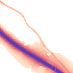 Night-time road noise heatmap for OX9 7AF