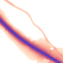 Night-time road noise heatmap for OX9 7AP