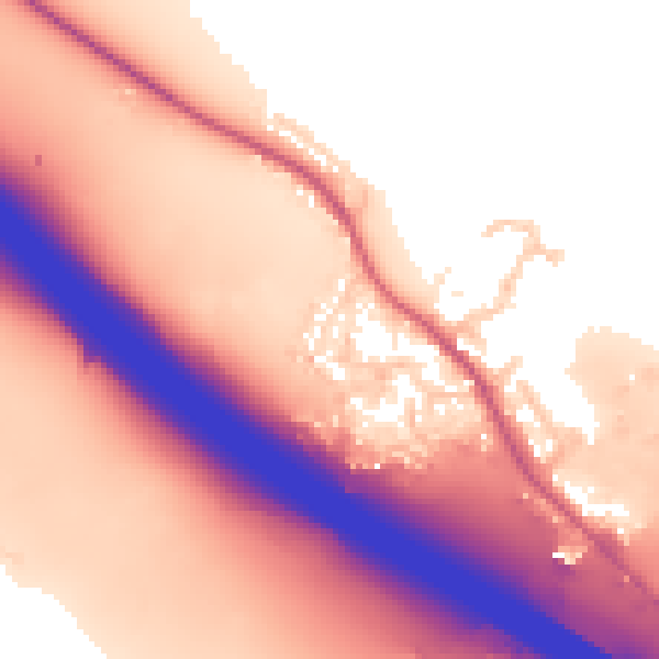 Daytime road noise heatmap for OX9 7AR