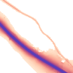 Night-time road noise heatmap for OX9 7AR