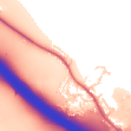 Daytime road noise heatmap for OX9 7AS
