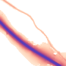 Night-time road noise heatmap for OX9 7BF