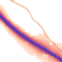 Night-time road noise heatmap for OX9 7BH