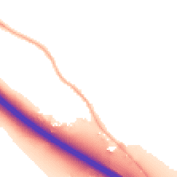 Night-time road noise heatmap for OX9 7BW