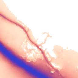 Daytime road noise heatmap for OX9 7DG