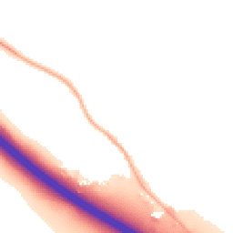 Night-time road noise heatmap for OX9 7DG