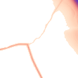 Daytime road noise heatmap for OX9 7DH