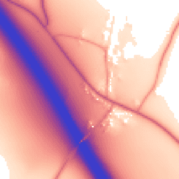 Daytime road noise heatmap for OX9 7DL