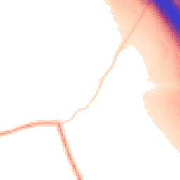 Daytime road noise heatmap for OX9 7DQ