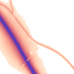 Night-time road noise heatmap for OX9 7DR