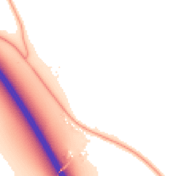 Night-time road noise heatmap for OX9 7DT