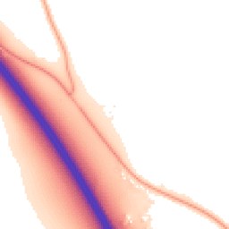 Night-time road noise heatmap for OX9 7DY